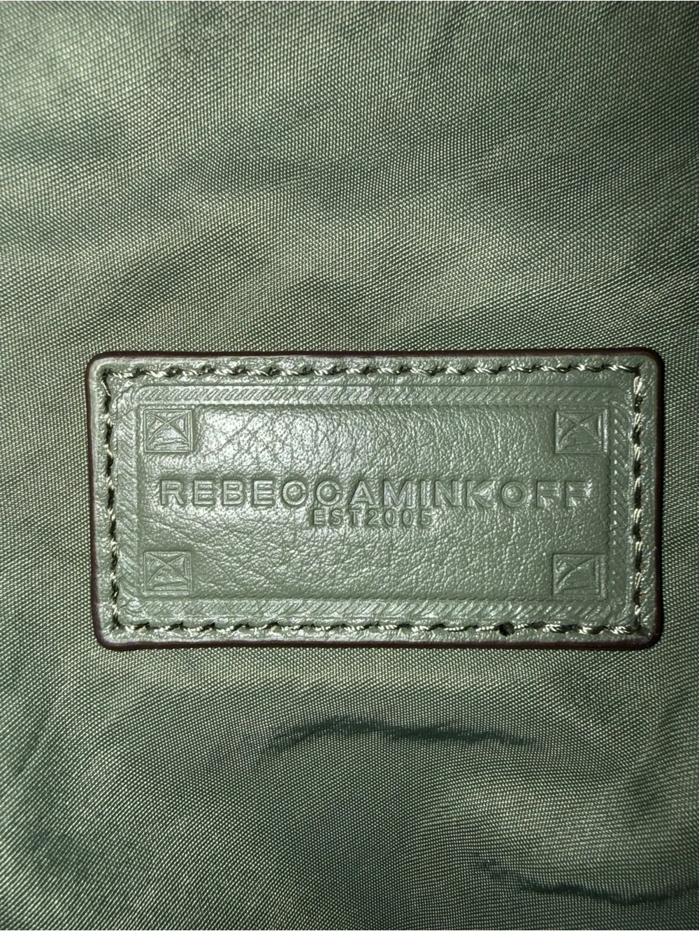 New Rebecca Minkoff Olive Green Women’s Tote Bag